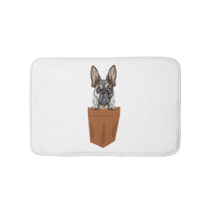 Tapis De Bain Chien dans la poche Funny Chien pour Amoureux de l