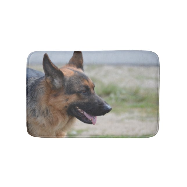Tapis De Bain Chien de berger allemand doux (Devant)