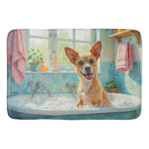 Tapis De Bain Chien de berger australien Heure du bain Salle de 