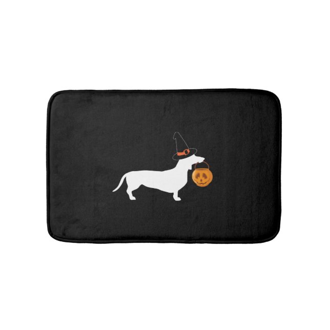 Tapis De Bain (Chien de chien Halloween) (Devant)