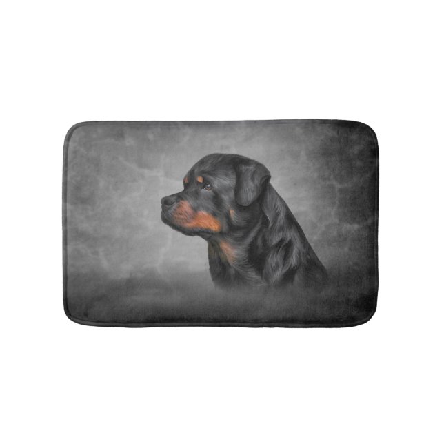 Tapis De Bain Chien de Rottweeter (Devant)