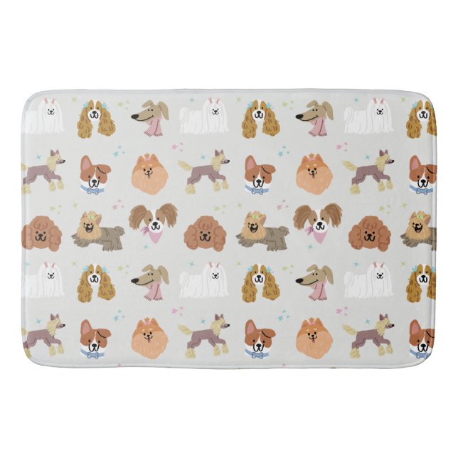 Tapis De Bain Chiens Animaux (Devant)