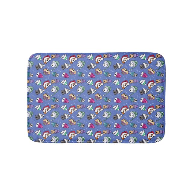 Tapis De Bain Chiens d'hiver (Devant)