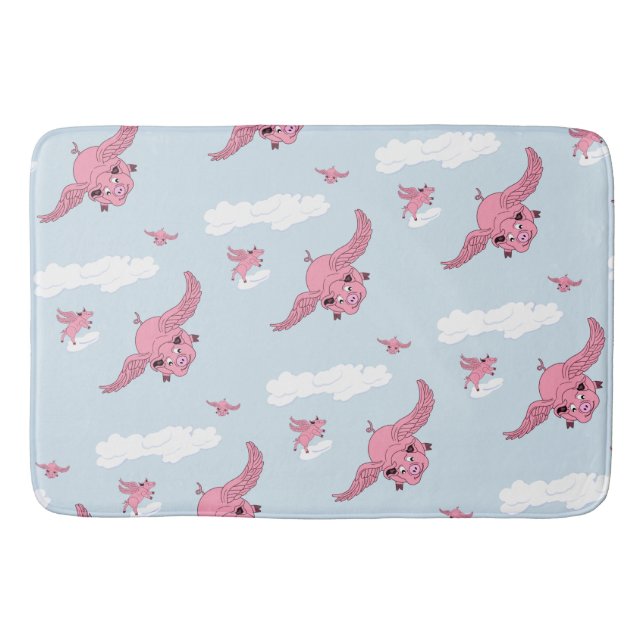 Tapis De Bain Chiens volants (Devant)