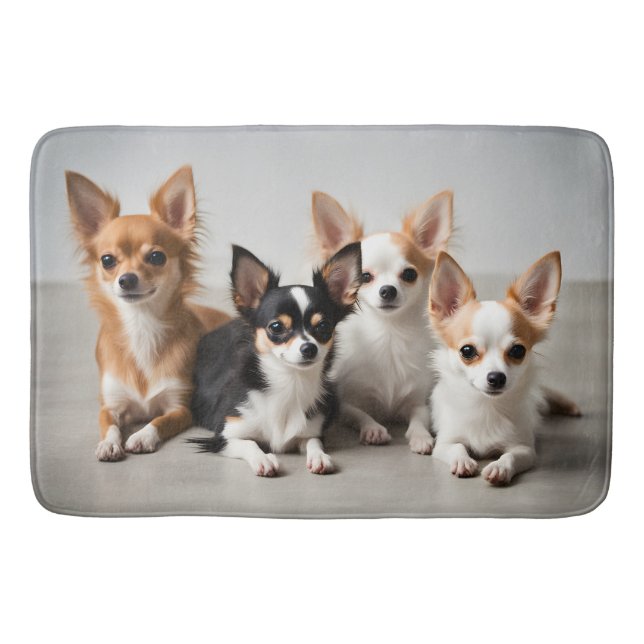 Tapis De Bain Chihuahuas (Devant)