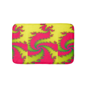 Tapis De Bain Chine Nouvel An Dragon Fractal Bath Mat