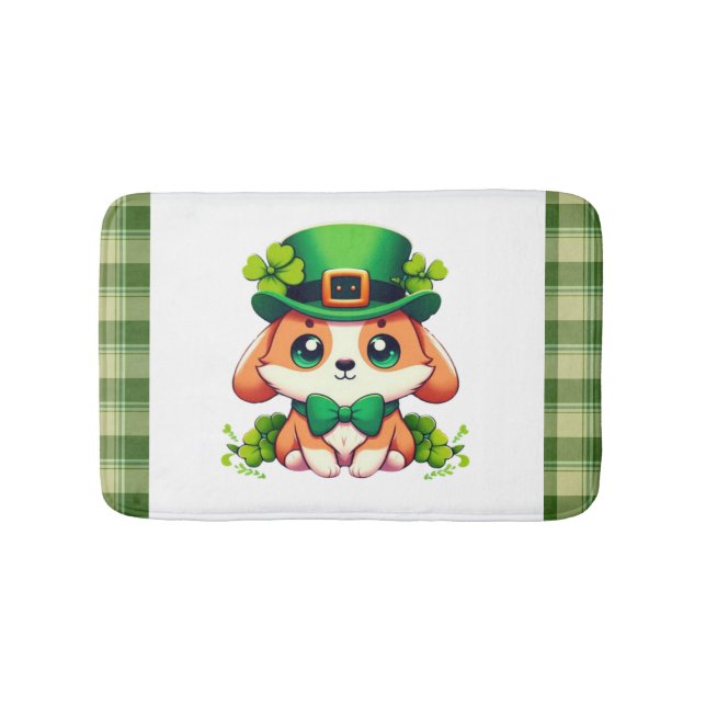 Tapis De Bain Chiot de la Saint-Patricks (Devant)
