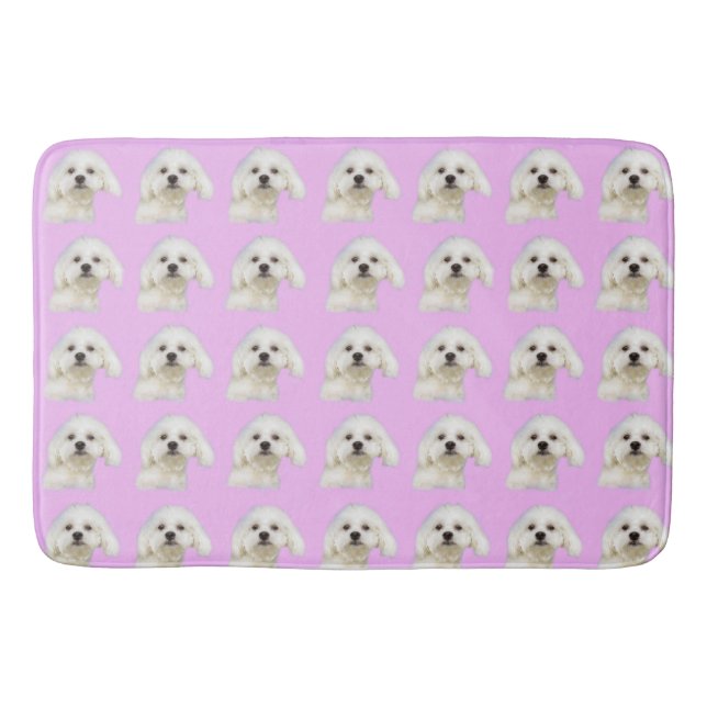 Tapis De Bain Chiot maltais (Devant)
