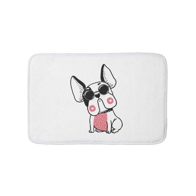 Tapis De Bain chiot mignon (Devant)
