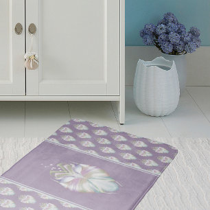 Tapis De Bain Chouette Oracle Pastel Purple