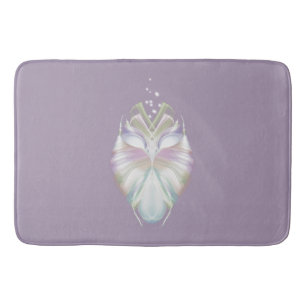 Tapis De Bain Chouette Oracle Pastel Purple