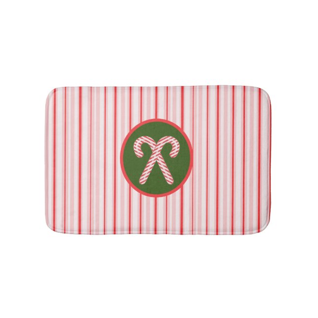 Tapis De Bain Christmas/peppermint striped (Devant)