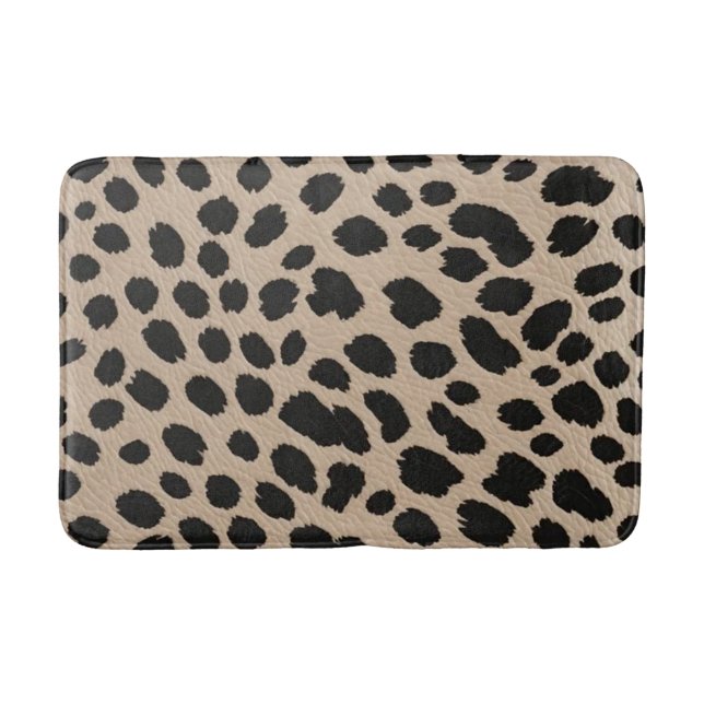 Tapis De Bain Chuchoteur de léopard  (Devant)