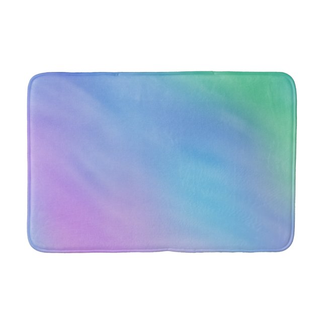 Tapis De Bain Ciel Arc-en-ciel Féminin Doux (Devant)