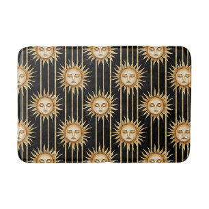 Tapis De Bain Cils Black Gold Sun  