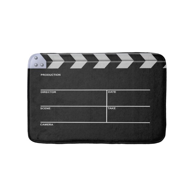 Tapis De Bain Cinéma de claquette (Devant)