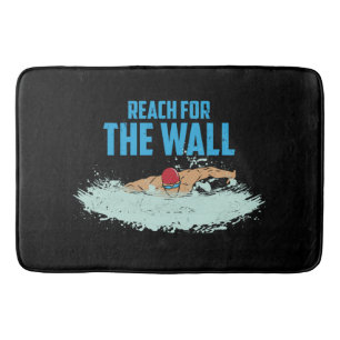 Tapis De Bain Citation de natation drôle Cadeau pour nageur