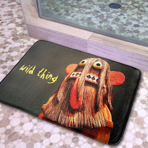 Tapis De Bain Citation de Wild Thing Kachina Poupée visage photo