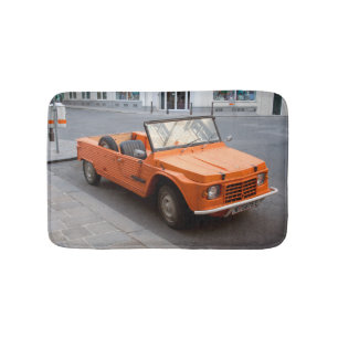 Tapis De Bain Citroen orange Mehari