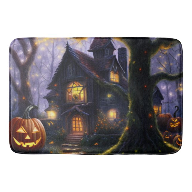 Tapis De Bain citrouille/automne/automne/Halloween (Devant)