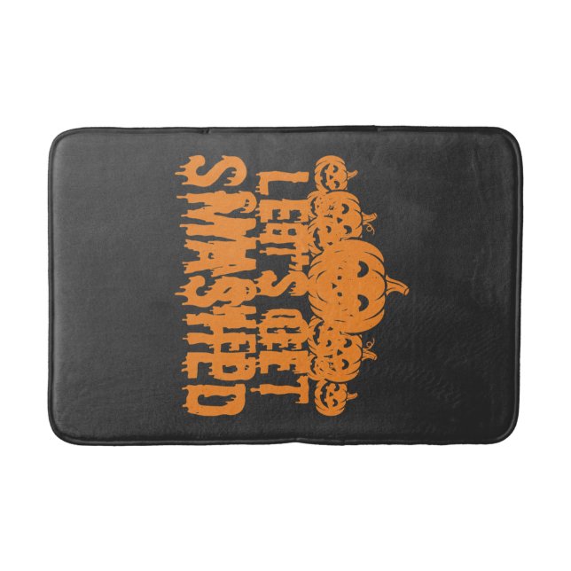 Tapis De Bain Citrouille Halloween Déchaînons-Nous (Devant)