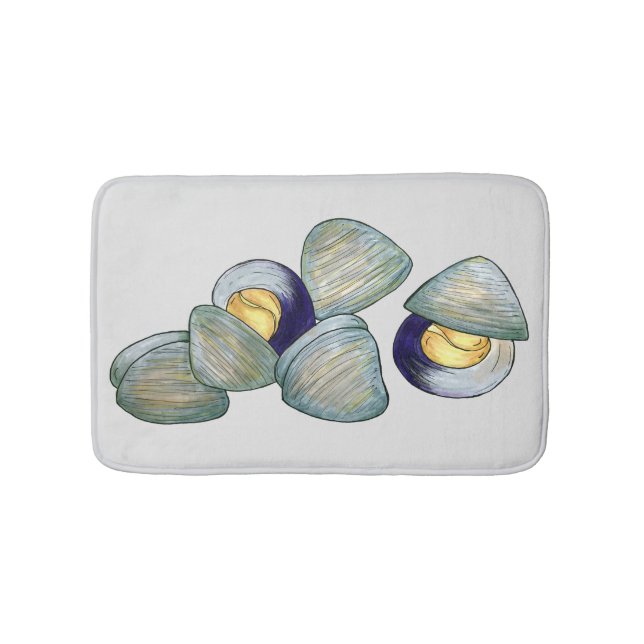 Tapis De Bain Clams Clambake Rhode Island Nouvelle-Angleterre (Devant)