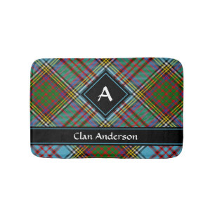 Tapis De Bain Clan Anderson Tartan