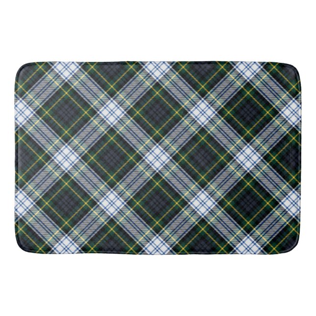 Tapis De Bain Clan classique Plaid Gordon Rustic Tartan (Devant)