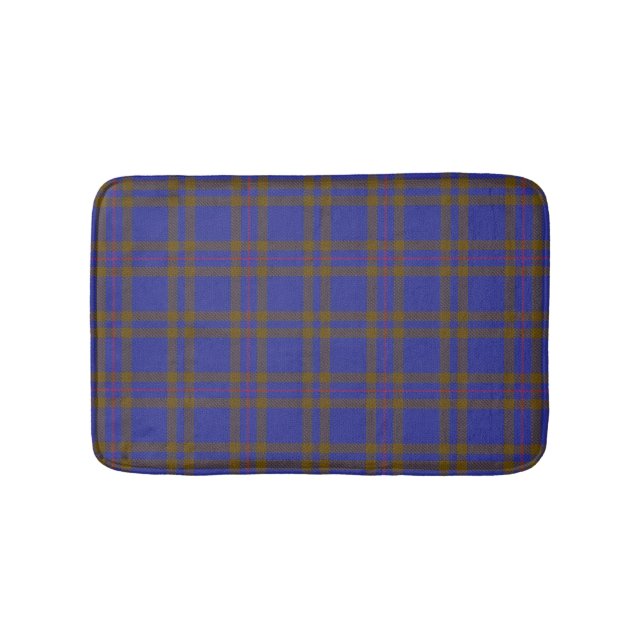 Tapis De Bain Clan écossais Elliot Elliott Tartan Plaid (Devant)