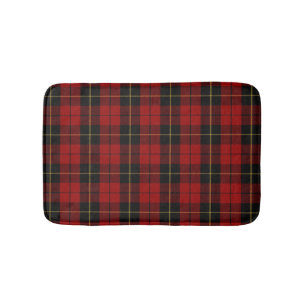 Tapis De Bain Clan écossais Wallace Tartan Plaid