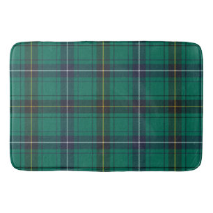 Tapis De Bain Clan Henderson Paid Green Check Tartan