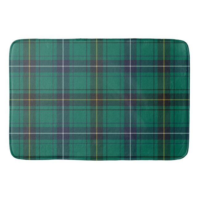 Tapis De Bain Clan Henderson Paid Green Check Tartan (Devant)