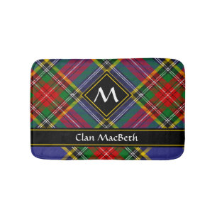 Tapis De Bain Clan MacBeth Tartan Bath Mat