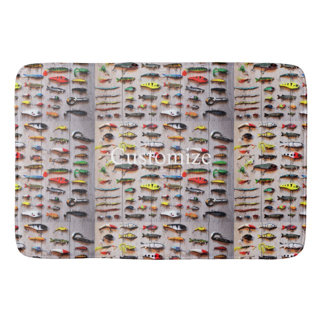 Tapis De Bain Classic Fishing Lures Thunder_Cove (Devant)