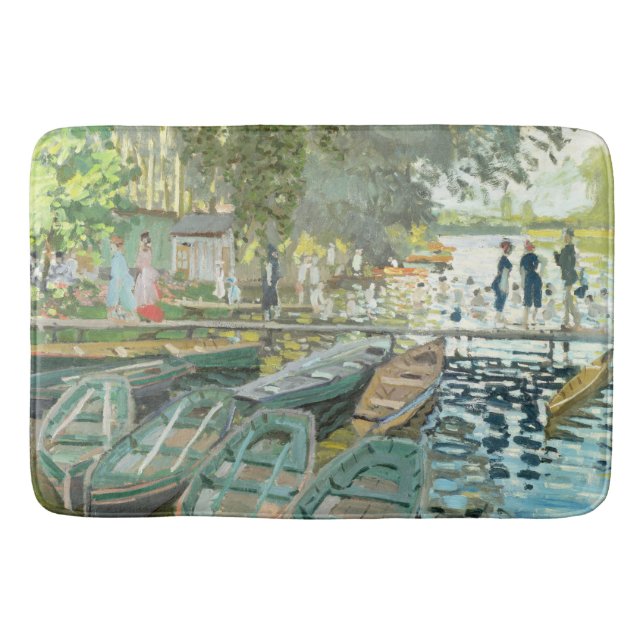 Tapis De Bain Claude Monet. Baigneurs à La Grenouillère (Devant)