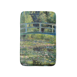 Tapis De Bain Claude Monet - Bassin aux Nymphéas & Pont Japonais
