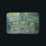 Tapis De Bain Claude Monet - Eau Lily étang, Harmonie verte<br><div class="desc">Etang Lily,  Harmonie Verte / Le Bassin aux Nympheas,  Harmonie Verte par Claude Monet en 1899</div>