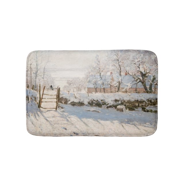 Tapis De Bain Claude Monet - Le Magpie (Devant)