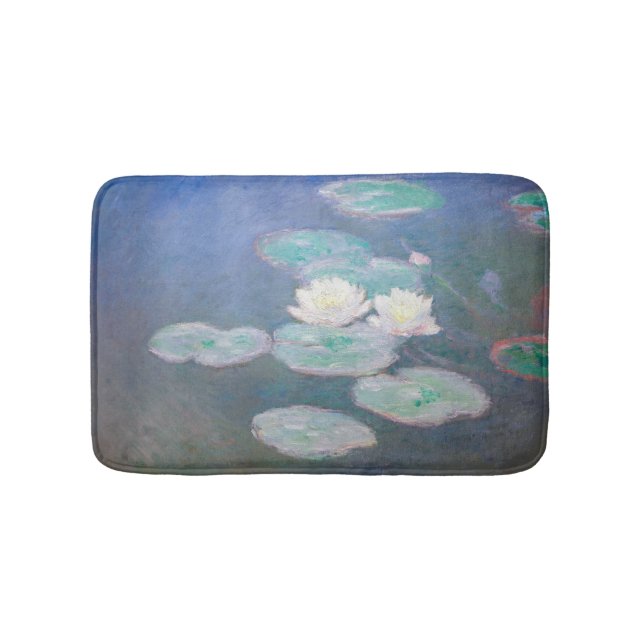 Tapis De Bain Claude Monet - Lys à eau, effet du soir (Devant)