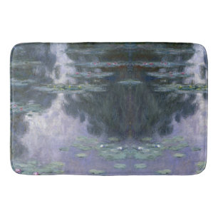 Tapis De Bain Claude Monet - Nymphéas - Water Lilies - roses de