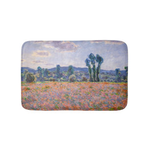 Tapis De Bain Claude Monet - Poppy Field 1890 (Giverny)