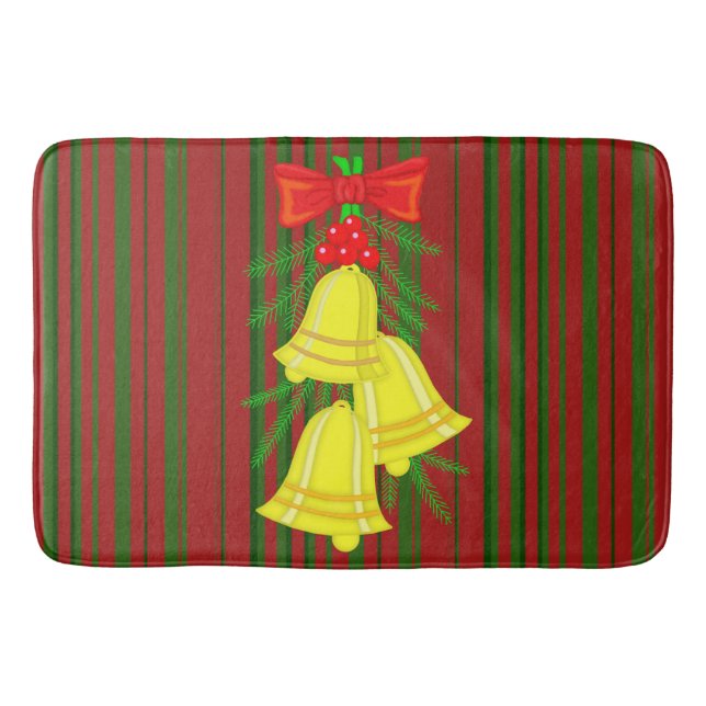 Tapis De Bain Cloches de Noël (Devant)