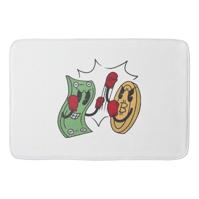 Tapis De Bain Club de combat Crypto (Devant)