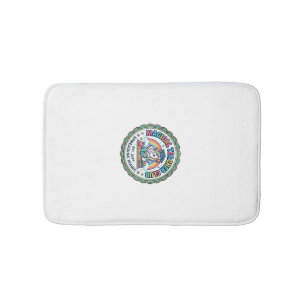 Tapis De Bain Club de professeur magique licorne drôle cadeau mi