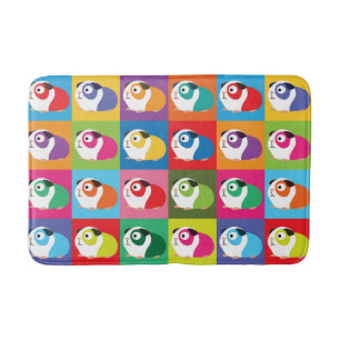Tapis De Bain Cobayes d'art de bruit