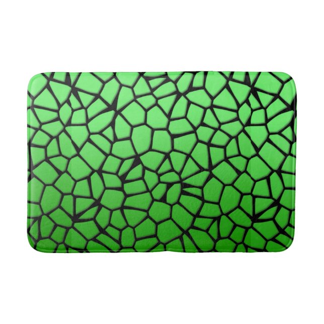 Tapis De Bain Cobblestone vert (Devant)