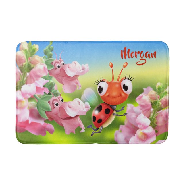 Tapis De Bain Coccinelle moyenne de dragons de rupture de tapis (Devant)