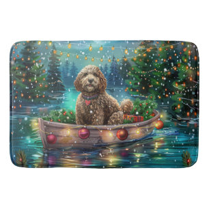 Tapis De Bain Cockapoo Christmas Festive Voyage