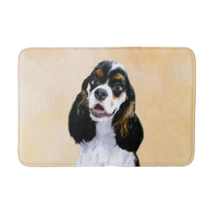 Tapis De Bain Cocker Spaniel (Parti) Peinture - Art Chien origin