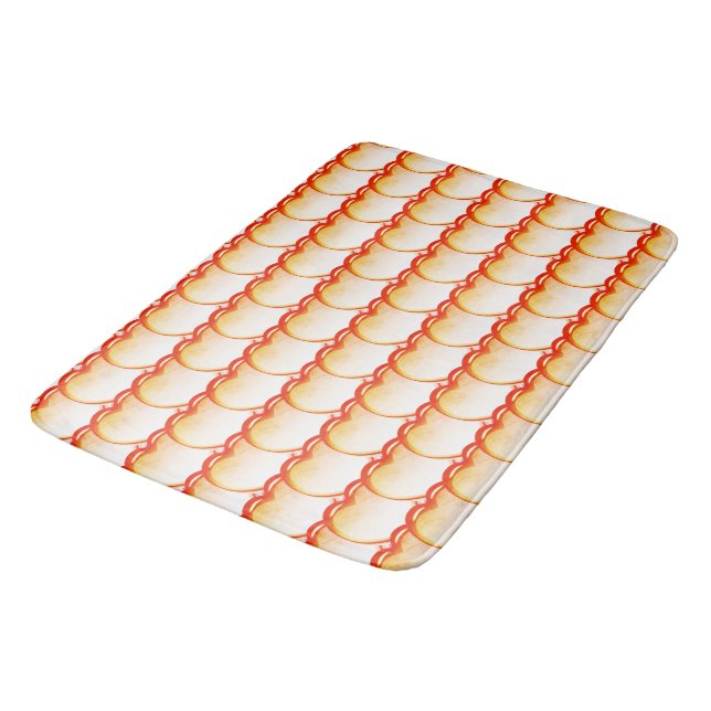 Tapis De Bain Coeur Abstrait (Angle)